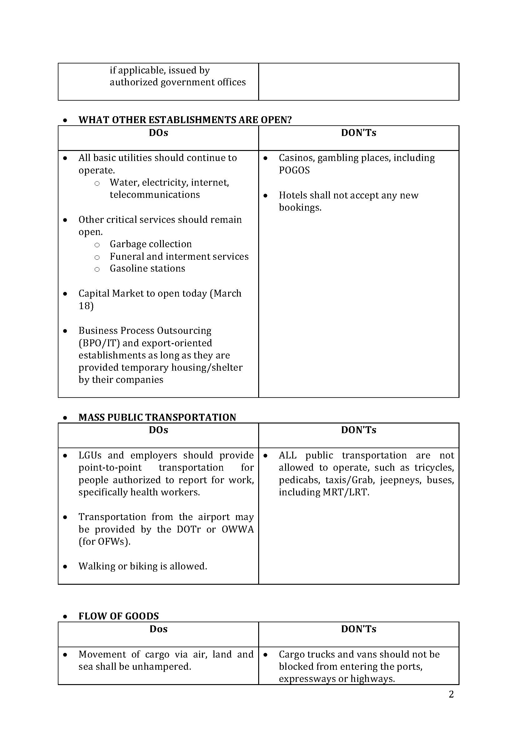 ECQ Bulletin1 Page 2