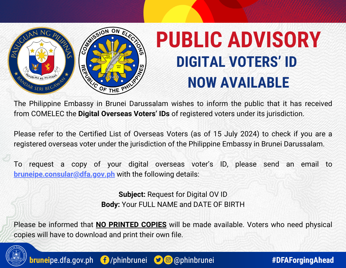 Availability of Digital Voters IDs Announcement